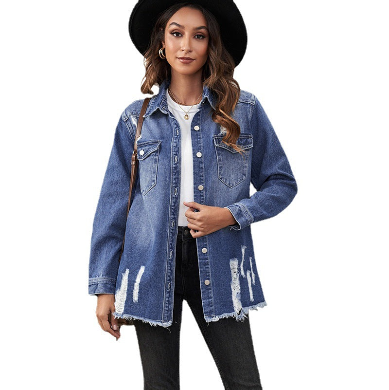 New spring denim jacket